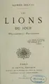Cover image for Les lions du jour