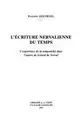 Cover image for L' écriture nervalienne du temps