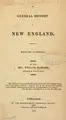 Cover image for A general history of New England