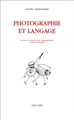 Cover image for Photographie et langage