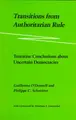 Cover image for Transitions from authoritarian rule.