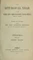 Cover image for Liturgical year