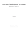Cover image for North-South trade, employment and inequality
