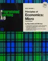 Cover image for Programmed learning aid for principles of economics, micro