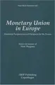 Cover image for Monetary Union in Europe