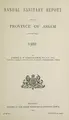 Cover image for Annual sanitary report of the Province of Assam