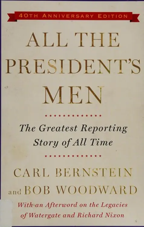 All the President's men cover
