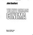 Cover image for The newGerman cinema