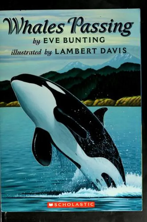 Whales passing cover