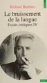 Cover image for Le bruissement de la langue