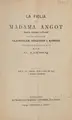 Cover image for La figlia di Madama Angot