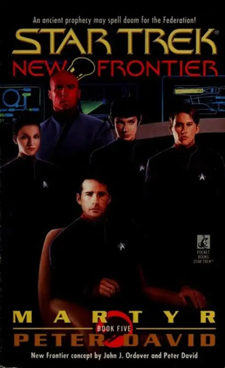 Martyr: Star Trek: New Frontier #5 cover