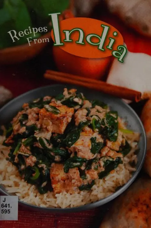 Recipes from India cover