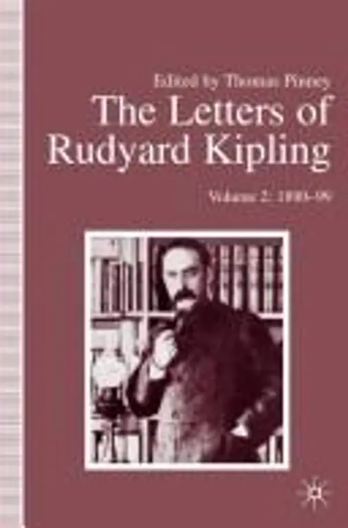 The  letters of Rudyard Kipling cover