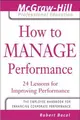 Cover image for How to Manage Performance