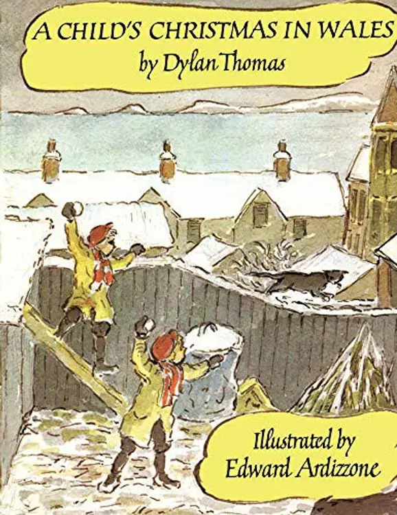 A Childs Christmas in Wales cover