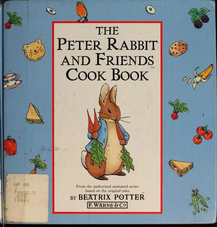 The Peter Rabbit and Friends Cookbook cover
