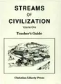Cover image for Streams Of Civilization V01 Teachers Man