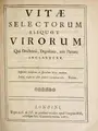 Cover image for Vitae selectorum aliquot virorum qui doctrina