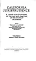 Cover image for California Jurisprudence: A Complete Statement of the Law and Practice of the State of California