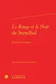 Cover image for Le Rouge et le Noir de Stendhal