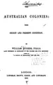 Cover image for The Australian colonies