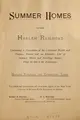 Cover image for Summer homes on the Harlem railroad