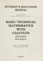 Cover image for Basic technical mathematics with calculus