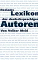 Cover image for Reclams Lexikon der deutschsprachigen Autoren.