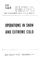 Cover image for Operations in Snow and Extreme Cold