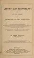 Cover image for Aaron's rod blossoming, or, The divine ordinance of church government vindicated ...