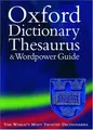 Cover image for Oxford Dictionary, Thesaurus and Wordpower Guide (Dictionary/Thesaurus)