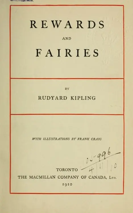 Rewards and fairies cover