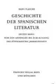 Cover image for Geschichte der spanischen Literatur