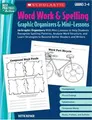 Cover image for Word Work & Spelling Graphic Organizers & Mini-Lessons