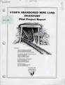 Cover image for Utah's abandoned mine land inventory