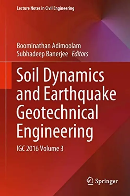 Soil Dynamics and Earthquake Geotechnical Engineering: IGC 2016 Volume 3 cover