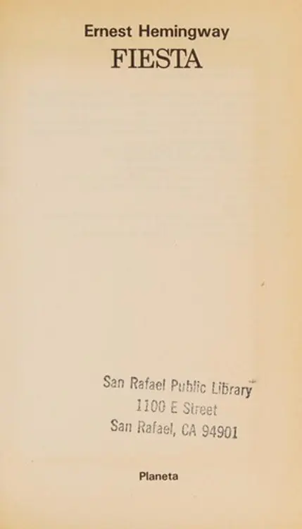 Fiesta cover