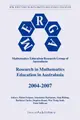 Cover image for Research in Mathematics Education in Australasia 2004 - 2007