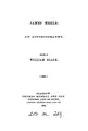 Cover image for James Merle, an autobiography, ed. [or rather, written] by W. Black