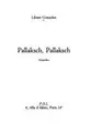 Cover image for Pallaksch, pallaksch