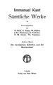 Cover image for Sämtliche werke ...