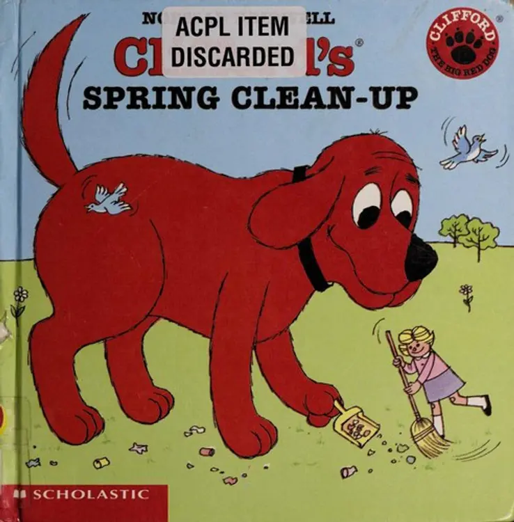 Clifford the Big Red Dog: Clifford's Spring Clean-Up cover