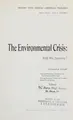 Cover image for The environmental crisis: will we survive?