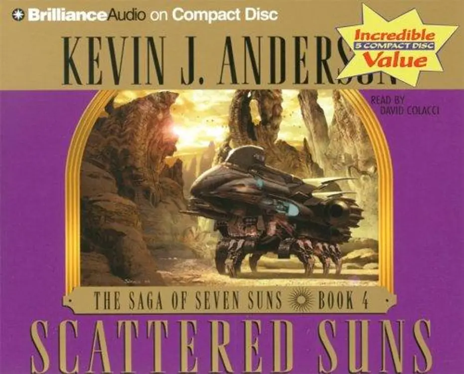 Scattered Suns (Saga of Seven Suns) cover