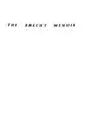 Cover image for The Brecht Memoir (PAJ Books)