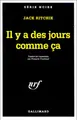 Cover image for Il y a des jours comme ça