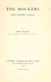 Cover image for The mockers and other verses