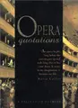 Cover image for Opera Quotations (A Helen Exley Giftbook)