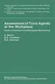Cover image for Assessment of Toxic Agents at the Workplace
